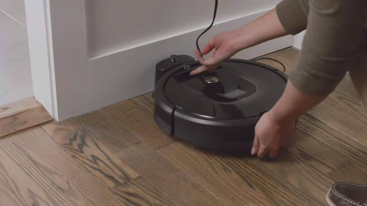 Charge your Roomba